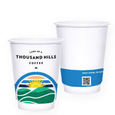 NEW Custom 12oz Double Wall Coffee Cups